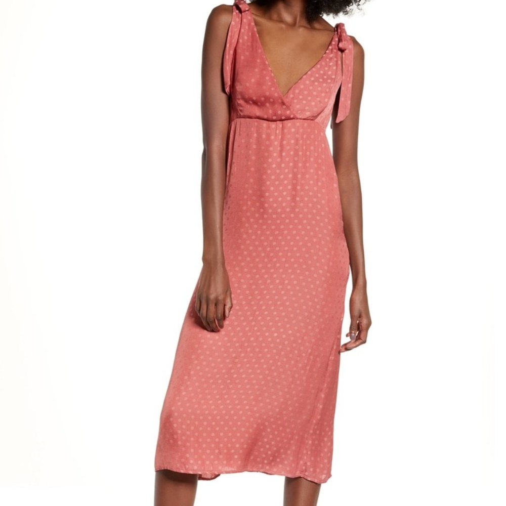 Show Me Your Mumu Arlene Dress in Sangria Silky Size Medium